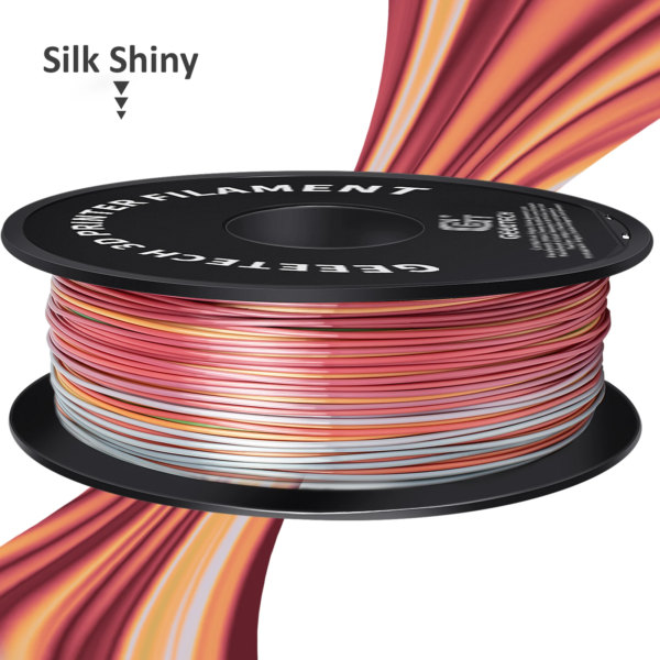 FILAMENTO PLA 1,75 PARA IMPRESORA 3D ROLLO 1KG GRADIENTE ARCOIRIS - Imagen 4