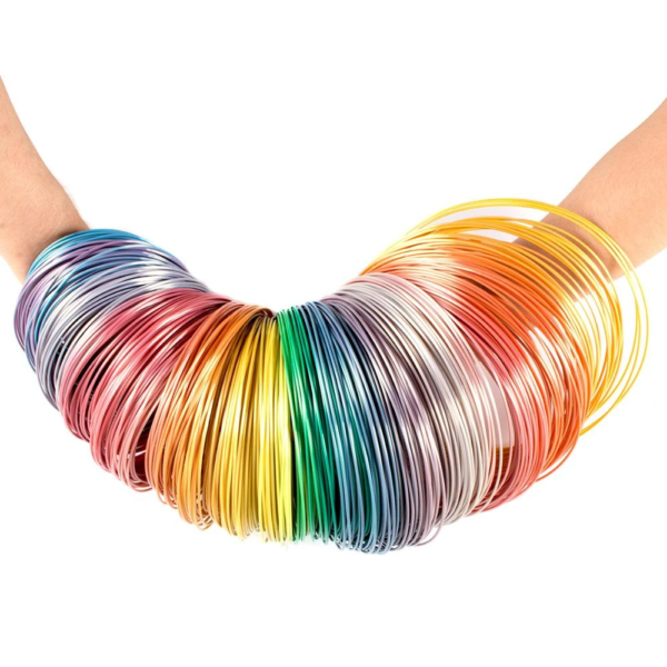 FILAMENTO PLA 1,75 PARA IMPRESORA 3D ROLLO 1KG GRADIENTE ARCOIRIS - Imagen 6