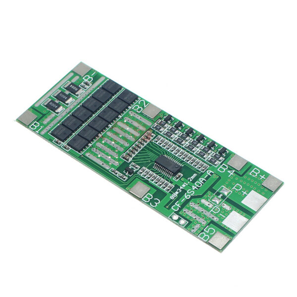 MÓDULO CARGADOR BATERÍA LITIO BMS 18650 6S 40A CF-6S40A-A