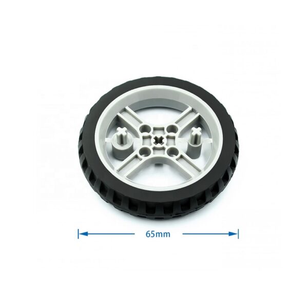 LLANTA DE GOMA 6515 PARA MOTORREDUCTOR  TT Y N20  65MM - Imagen 4