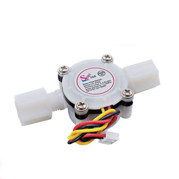 SENSOR DE FLUJO DE AGUA CAUDAL  YF-S402 M11*1.25 CON ROSCA DE G1/4 0.3-6L/MIN
