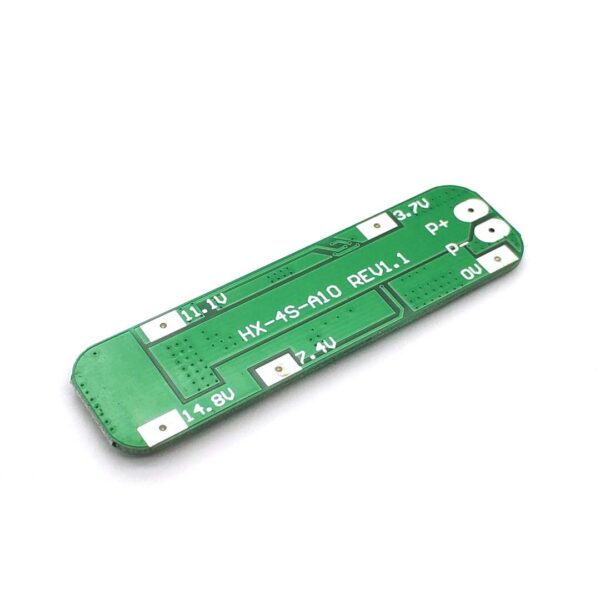 MÓDULO CARGADOR BATERÍA LITIO BMS 18650 4S 10A HX-4S-A10 - Imagen 3