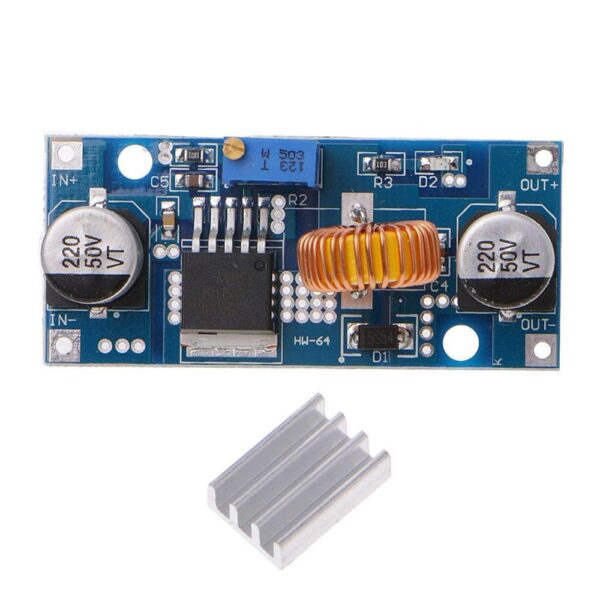 MÓDULO REDUCTOR DE VOLTAJE 5A XL4015 AJUSTABLE STEP DOWN BUCK - Imagen 3