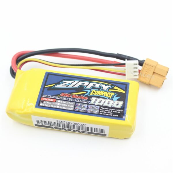 BATERÍA LIPO 3S 11,1V 1000MAH ZIPPY 35C - Imagen 3
