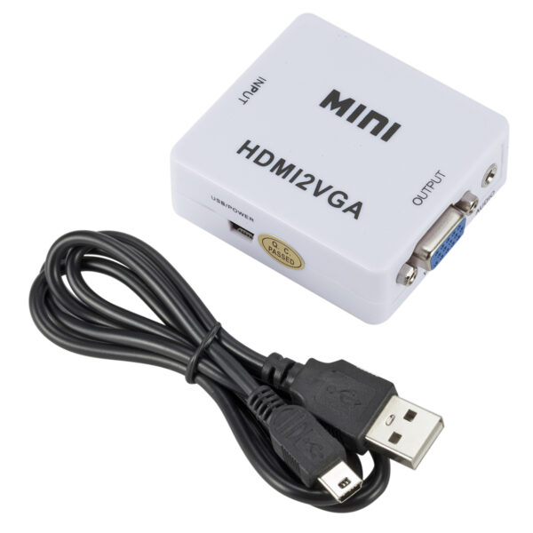 CONVERSOR HDMI A VGA, 1 VIA
