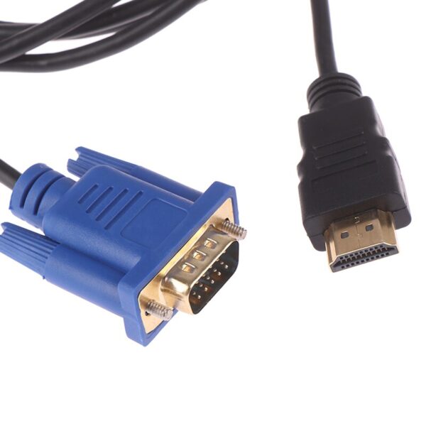 CABLE HDMI A VGA 1080P 1,8M - Imagen 3