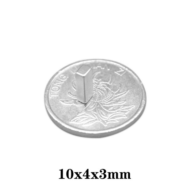 IMÁN NEODIMIO RECTANGULAR 10*4*3MM