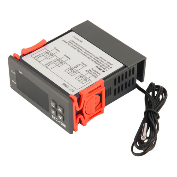 TERMOSTATO CONTROLADOR DE TEMPERATURA SCT-1000 12VDC - Imagen 2