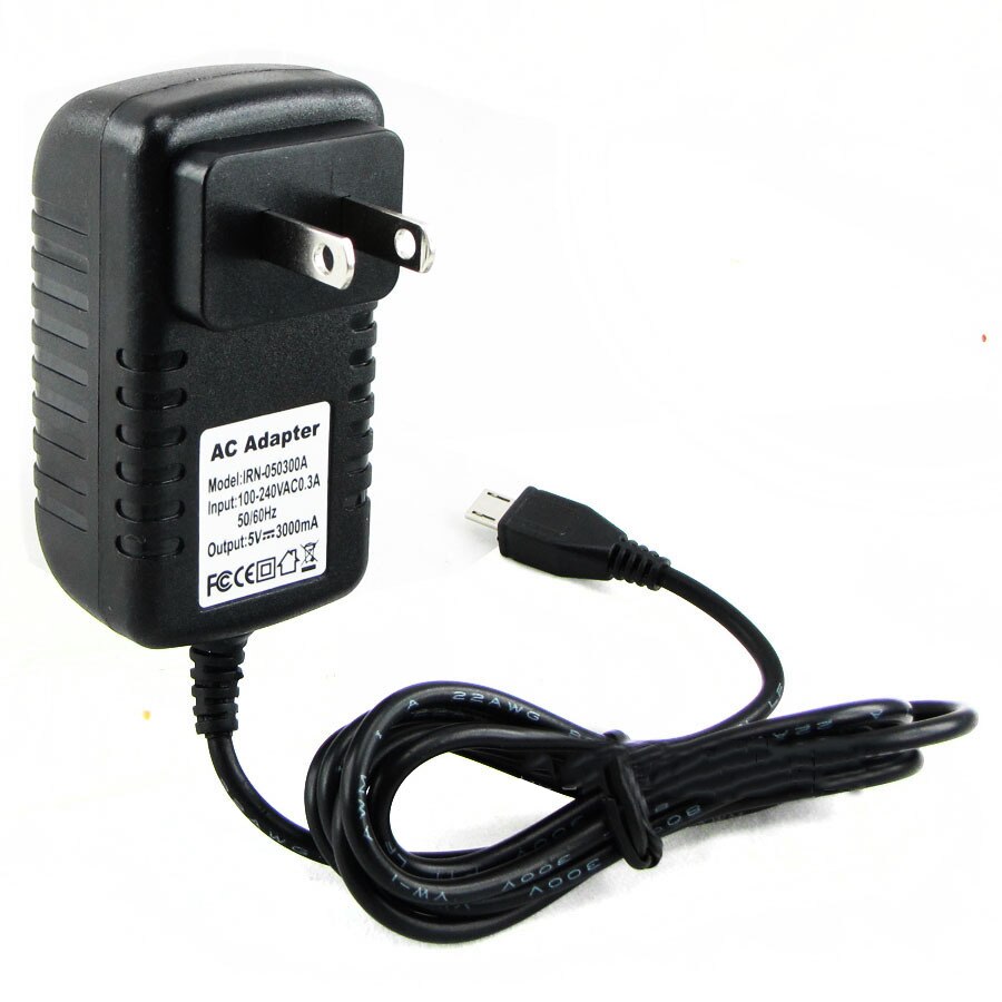ADAPTADOR CARGADOR 110V/5V 3A MICRO USB