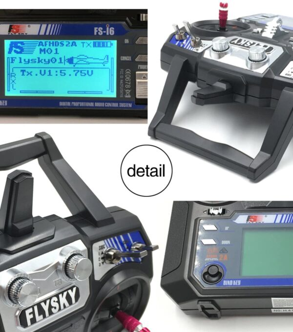 RC RADIO CONTROL FLYSKY FS-I6 6 CANALES 2,4GHZ CON RECEPTOR FS-IA6B - Imagen 5