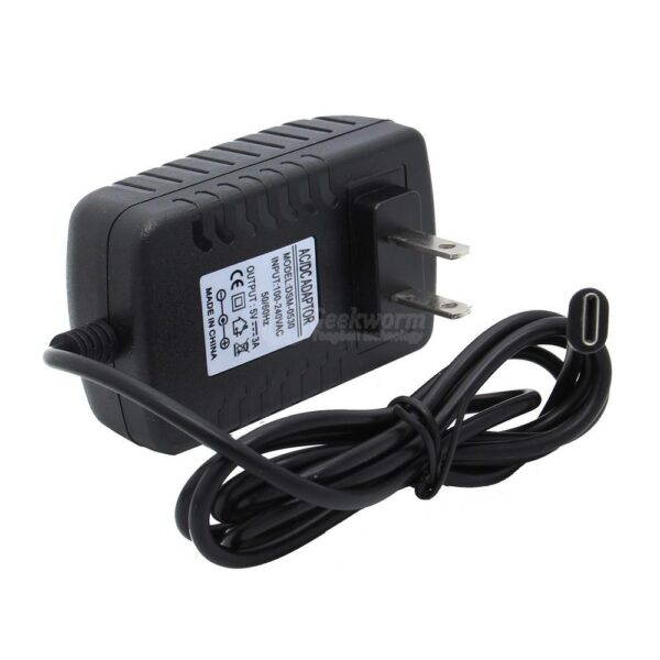 ADAPTADOR CARGADOR 110V/5V 3A USB TIPO C (RASPBERRY PI 4)