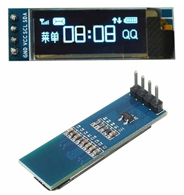 MÓDULO PANTALLA OLED  I2C 0,91 128*34 AZUL