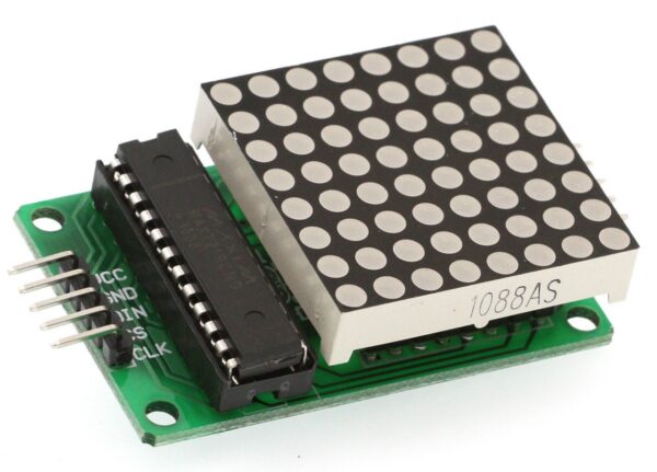 MATRIZ DE LEDS MÓDULO MCU LED  8*8  MAX7219 - Imagen 2