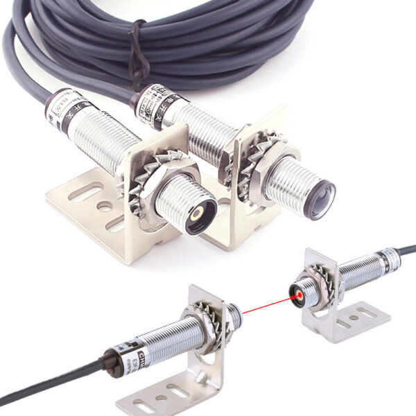SENSOR LÁSER FOTOELÉCTRICO NPN NO M12JG-30N1 A PRUEBA DE AGUA