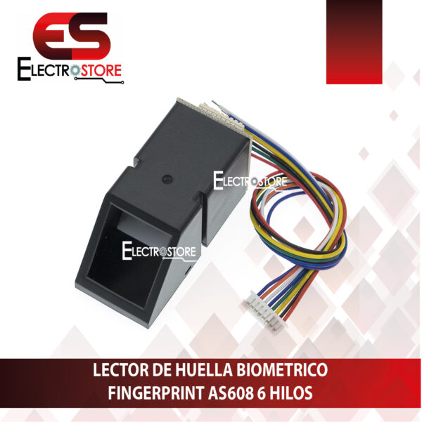 LECTOR DE HUELLA DACTILAR BIOMÉTRICO DIGITAL FINGERPRINT AS608 - Imagen 4