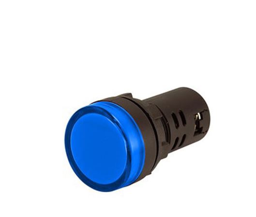 LUZ AZUL 22MM 110VDC AD16-22DS
