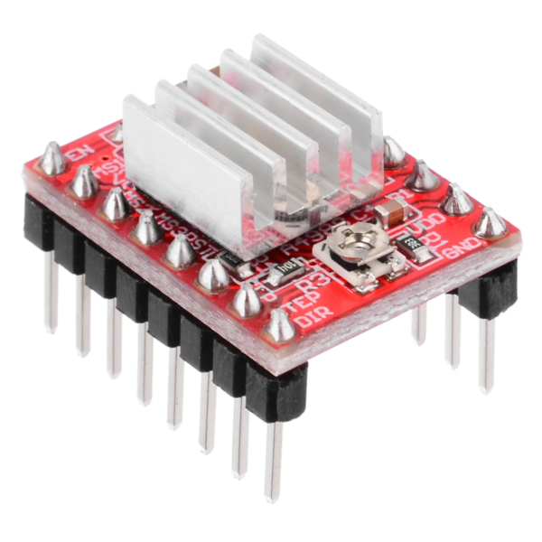 MÓDULO CONTROLADOR DE MOTOR A PASOS A4988  + DISIPADOR - Imagen 4