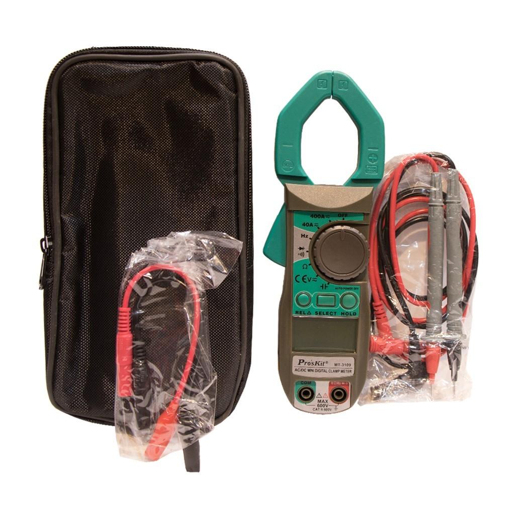 PINZA AMPERIMÉTRICA AC/DC DIGITAL PRO’SKIT MT-3109 - Imagen 5