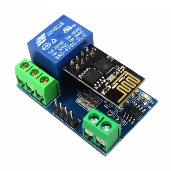MÓDULO RELÉ 5V 1 CANAL CON WIFI ESP8266 - Imagen 2