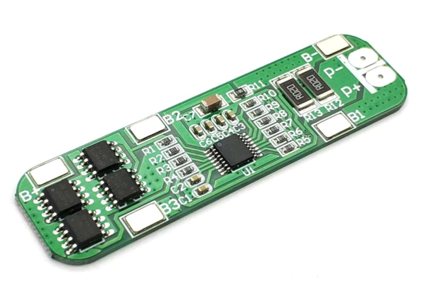 MÓDULO CARGADOR BATERÍA LITIO BMS 18650 4S 10A HX-4S-A10