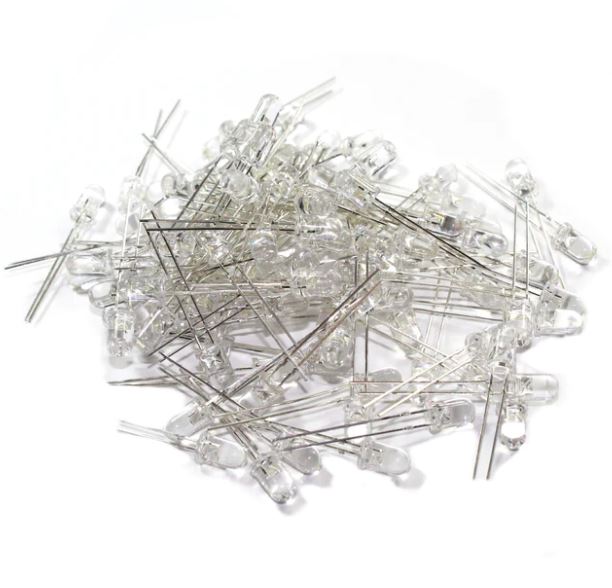 FUNDA LED 5MM ALTO BRILLO BLANCO * 1000 - Imagen 6