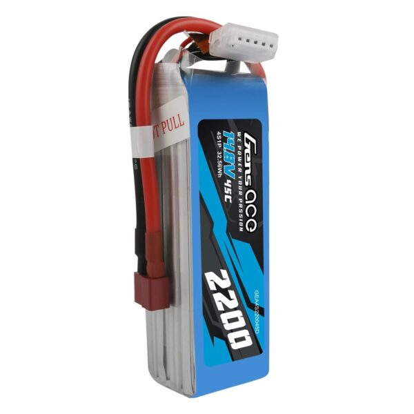 BATERÍA LIPO 4S 14,8V 2200MAH TATTU GENS ACE 45C - Imagen 2