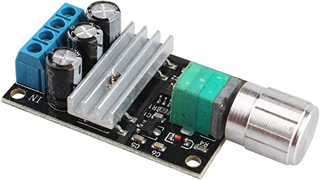 MÓDULO PWM DC 6V 12V 24V 28V - 3A IDEAL PARA FOCOS O MOTORES DC