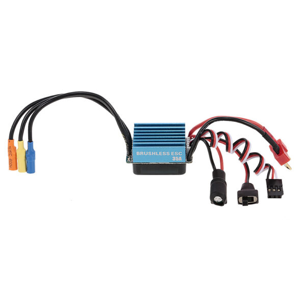 ESC 35A BRUSHLESS PARA CARROS INCLUYE DISIPADOR - Imagen 3