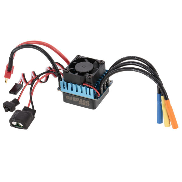 ESC 45A BRUSHLESS PARA CARROS INCLUYE DISIPADOR Y VENTILADOR - Imagen 3