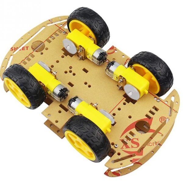 KIT ROBOT DETECTOR DE OBSTÁCULOS, ARDUINO 4WD - Imagen 3
