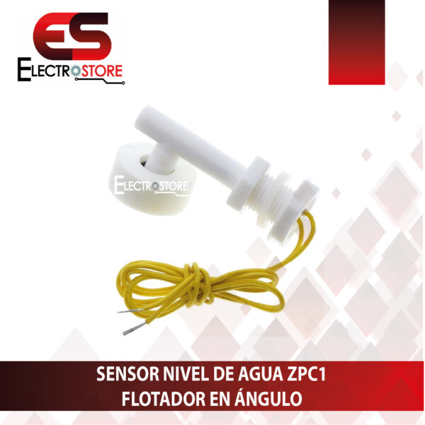 SENSOR NIVEL DE AGUA ZPC1 FLOTADOR EN ÁNGULO ALTO VOLTAJE - Imagen 6