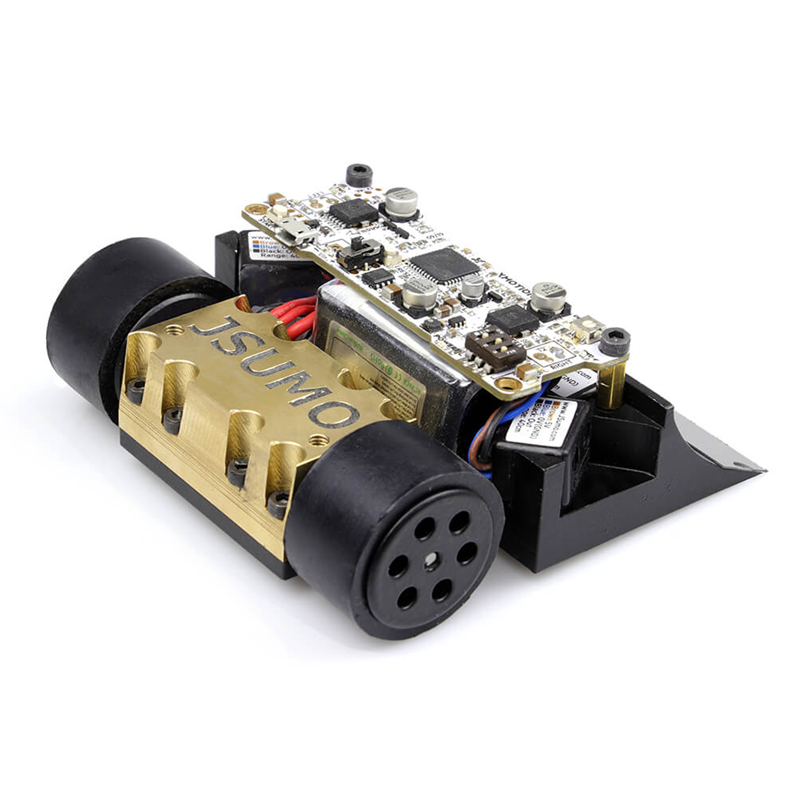 ROBOT MINI SUMO SHOGUN SIN EMSAMBLAR + CODIGO JSUMO