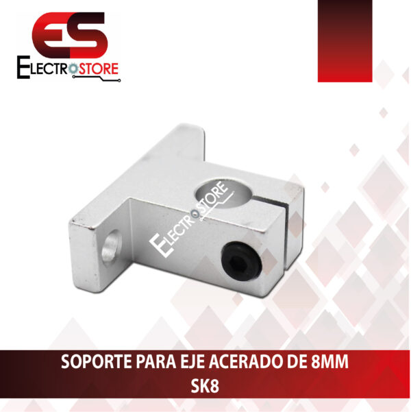 SOPORTE PARA EJE ACERADO DE 8MM SK8 - Imagen 7
