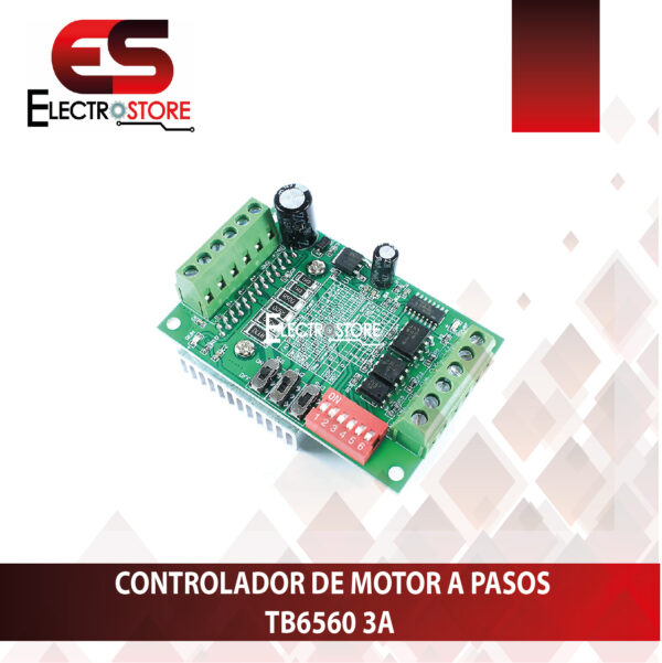 MÓDULO CONTROLADOR DE MOTOR A PASOS TB6560 3A - Imagen 7
