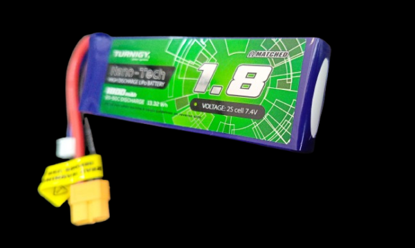 BATERÍA LIPO 2S 7,4V 1800MAH TURNIGY NANO-TECH 25-50C - Imagen 2