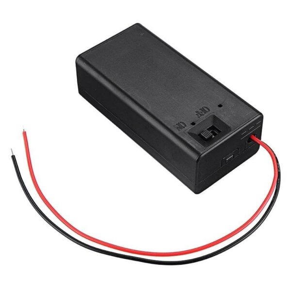 PORTABATERÍA 9V CASE CON SWITCH ON/OFF
