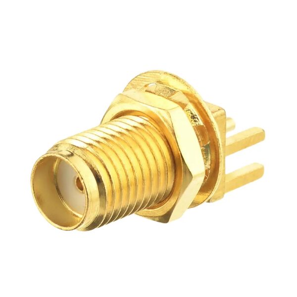 CONECTOR SMA HEMBRA PARA PCB CON ORIFICIO INTERNO