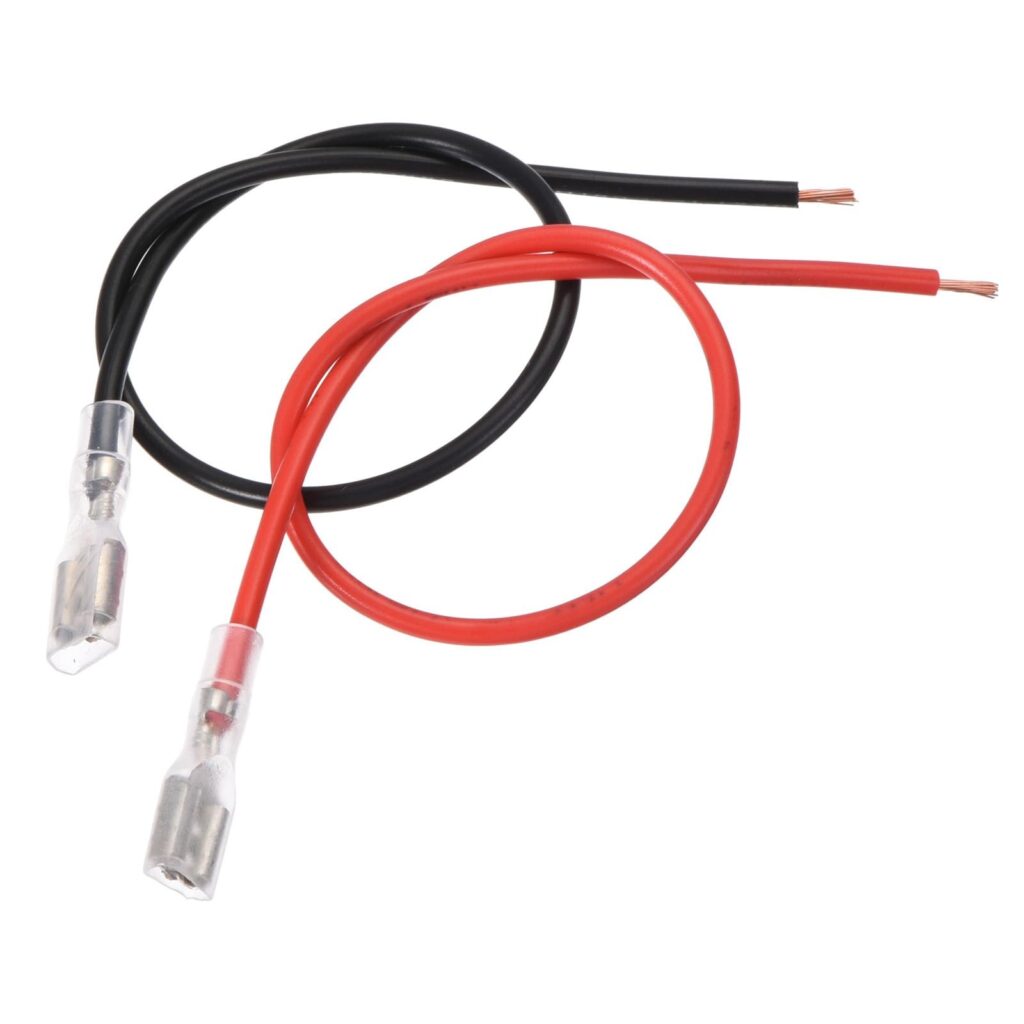 Spring 30cm PAR DE CABLE TIPO SPRING 30CM PARA VÁLVULAS - Electrostore