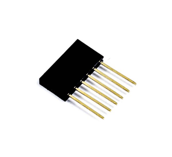ESPADINES RECTOS HEMBRA 6 PINES 2.54MM ARDUINO SHIELDS - Imagen 2