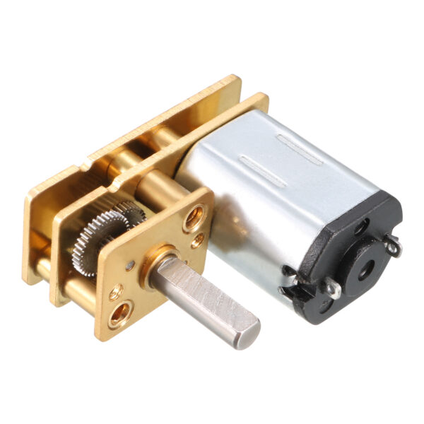 MICRO MOTORREDUCTOR N20 500RPM 6V TIPO FLIP (FORMA DE U)