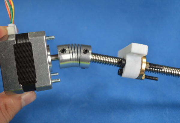 ACOPLE FLEXIBLE 4*8MM PARA MOTOR A PASOS - Imagen 3