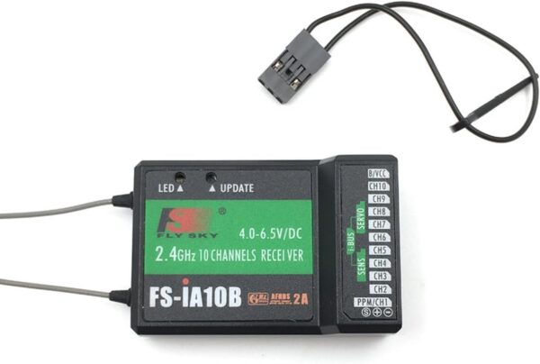 RC RADIO CONTROL FLYSKY FS-I6X (HASTA 10 CANALES) CANALES 2,4GHZ CON RECEPTOR FS-IA10B - Imagen 6