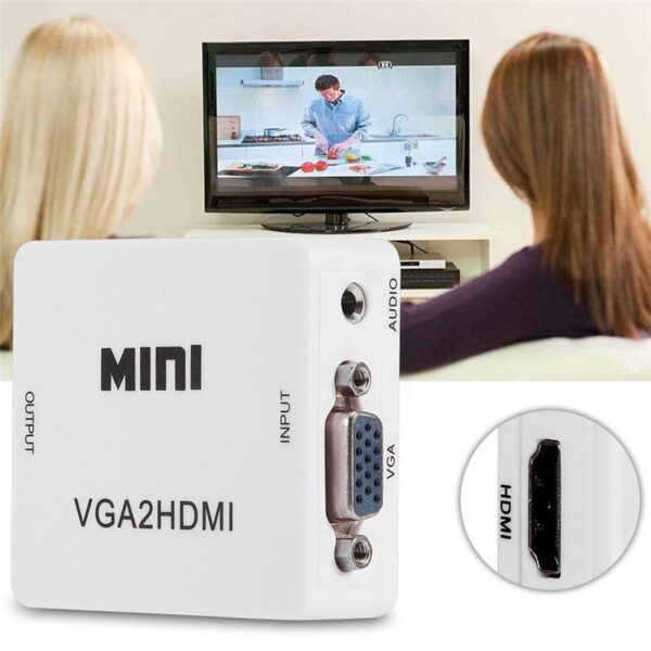 CONVERSOR VGA A HDMI, 1 VIA - Imagen 3