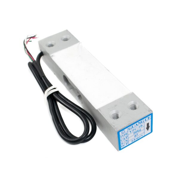 SENSOR DE PESO 50KG CZL601 +MÓDULO 24 BIT A/D CONVERTIDOR HX711 - Imagen 3