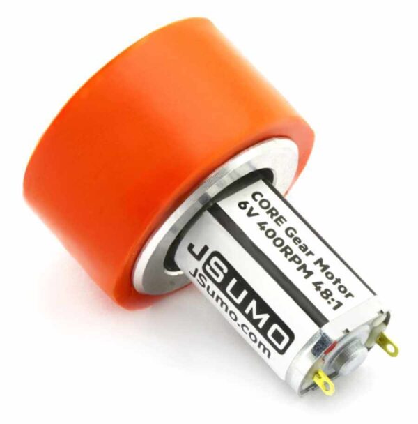 MOTOR CORE 6V 400RPM JSUMO 48:1 - Imagen 3