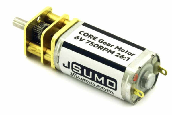 MOTOR CORE 6V 750RPM JSUMO 26:1 - Imagen 3