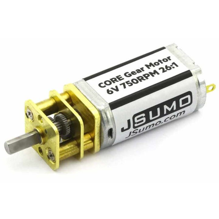 MOTOR CORE 6V 750RPM JSUMO 26:1