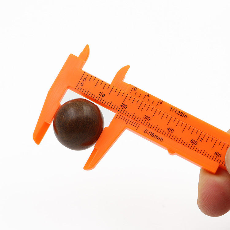 CALIBRADOR MANUAL PLÁSTICO 8CM  PIE DE REY - Imagen 2