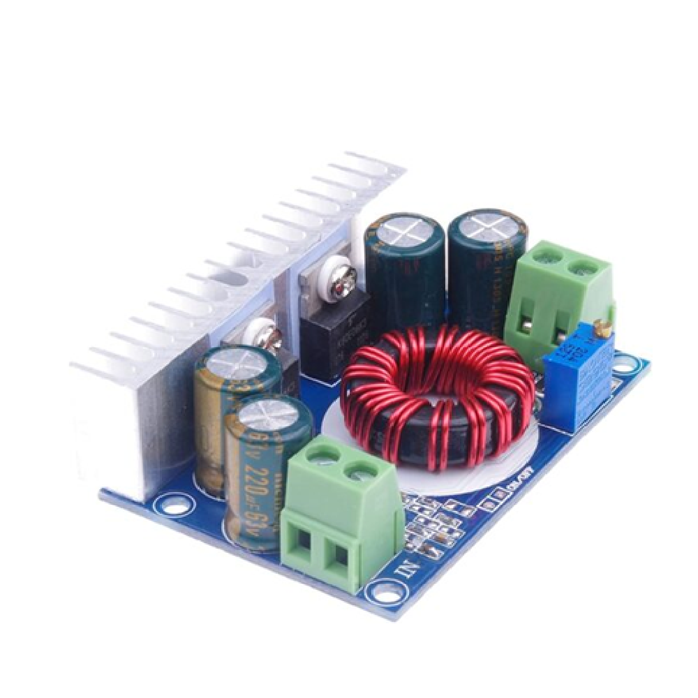 MÓDULO REDUCTOR DE VOLTAJE 10A 8V-60VDC A 1,2V 36V AJUSTABLE STEP DOWN BUCK