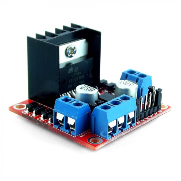 MÓDULO L298N CONTROLADOR DE MOTORES PAP DUAL (ROJO)